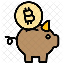 Bitcoin Savings  Icon