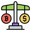 Bitcoin Scale  Icon