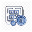 Bitcoin Scanning  Icon