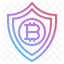 Bitcoin-Schild  Symbol