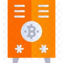 Schliessfach Bitcoin Schliessfach Bitcoin Safe Symbol