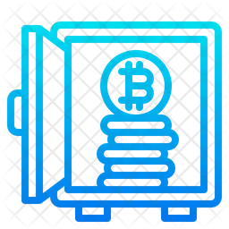 Bitcoin-Schließfach  Symbol