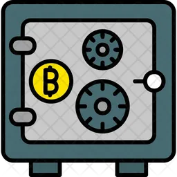 Bitcoin-Schließfach  Symbol