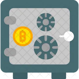 Bitcoin-Schließfach  Symbol