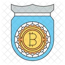 Bitcoin-Schutz  Symbol