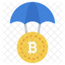 Bitcoin-Schutz  Symbol