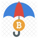 Bitcoin-Schutz  Symbol