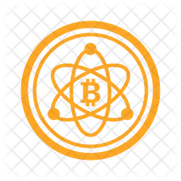 Bitcoin science symbol  Icon