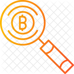 Bitcoin Search  Icon