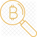Bitcoin Search Search Bitcoin Find Bitcoin Icon