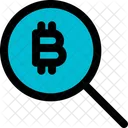 Bitcoin Search Icon