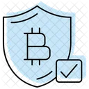 Bitcoin Secure  Icon