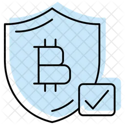 Bitcoin Secure  Icon