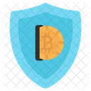 Bitcoin Secure Transaction  Icon