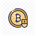 Securite Bitcoin Verrouillage Securite Bitcoin Icône