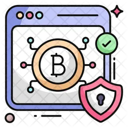 Bitcoin Security  Icon