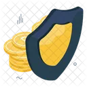 Bitcoin Security Cryptocurrency Protection Crypto Icon