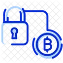 Bitcoin Security Bitcoin Transaction Network Blockchain Security Icon