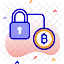 Bitcoin Security Bitcoin Transaction Network Blockchain Security Icon