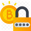 Bitcoin Security Crypto Security Secure Bitcoin Network Icon