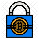 Bitcoin Security Crypto Security Padlock Icon