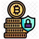 Bitcoin Security Bitcoin Cryptocurrency Icon
