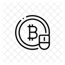 Bitcoin Security Lock Bitcoin Safety Icon