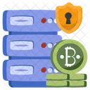 Bitcoin Security Cryptocurrency Security Crypto Icon