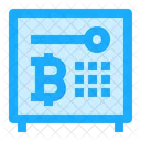 Bitcoin Criptomoeda Seguranca Icon