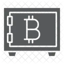 Bitcoin seguro  Ícone