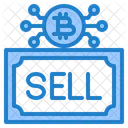 Bitcoin Sell  Icon