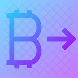 Bitcoin-Senden  Symbol