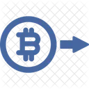 Bitcoin Send Convert Icon