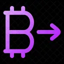 Bitcoin Send Icon