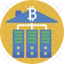 Bitcoin Blockchain Cpu Tower Icon