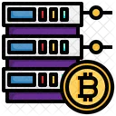 Bitcoin Server Bitcoin Cryptocurrency Icon