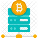 Bitcoin Server Server Database Symbol
