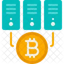 Bitcoin Server Server Database Icon