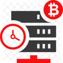 Bitcoin Server Bitcoin Blockchain Icône