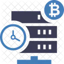 Bitcoin Server Bitcoin Blockchain Icône