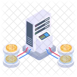 Bitcoin Server Technology  Icon