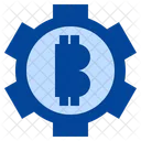 Bitcoin Setting Bitcoin Management Bitcoin Icon
