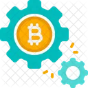Bitcoin Setting Setting Manage Icon