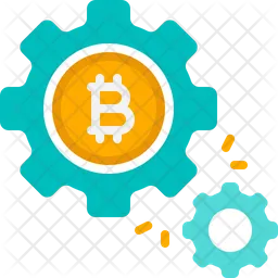 Bitcoin Setting  Icon