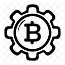 Bitcoin Setting  Icon