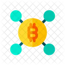 Bitcoin Share  Icon