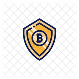 Bitcoin Shield  Icon