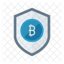 Protection Bitcoin Secure Icon