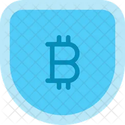 Bitcoin shield  Icon