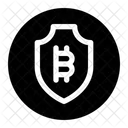 Bitcoin Shield  Icon
